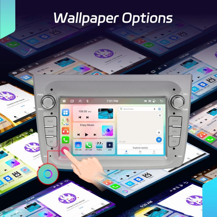 For Alfa Romeo MITO 2008-2016 7 inch Horizontal Screen Android 15 Carplay Car Center Control Integrated Machine For Alfa Romeo MITO 2008-2016 7 inch Horizontal Screen Android 15 Carplay Car Center Control Integrated Machine